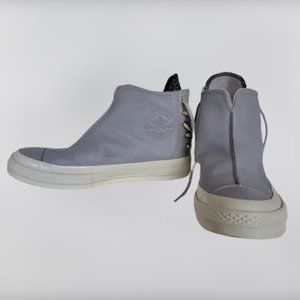 Converse ALL STAR Leather Size 6  Unisex Gray Shoes